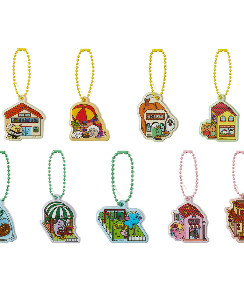 Keychain(9 1) - Korean kawaii Kakao Friends | Koolseoul