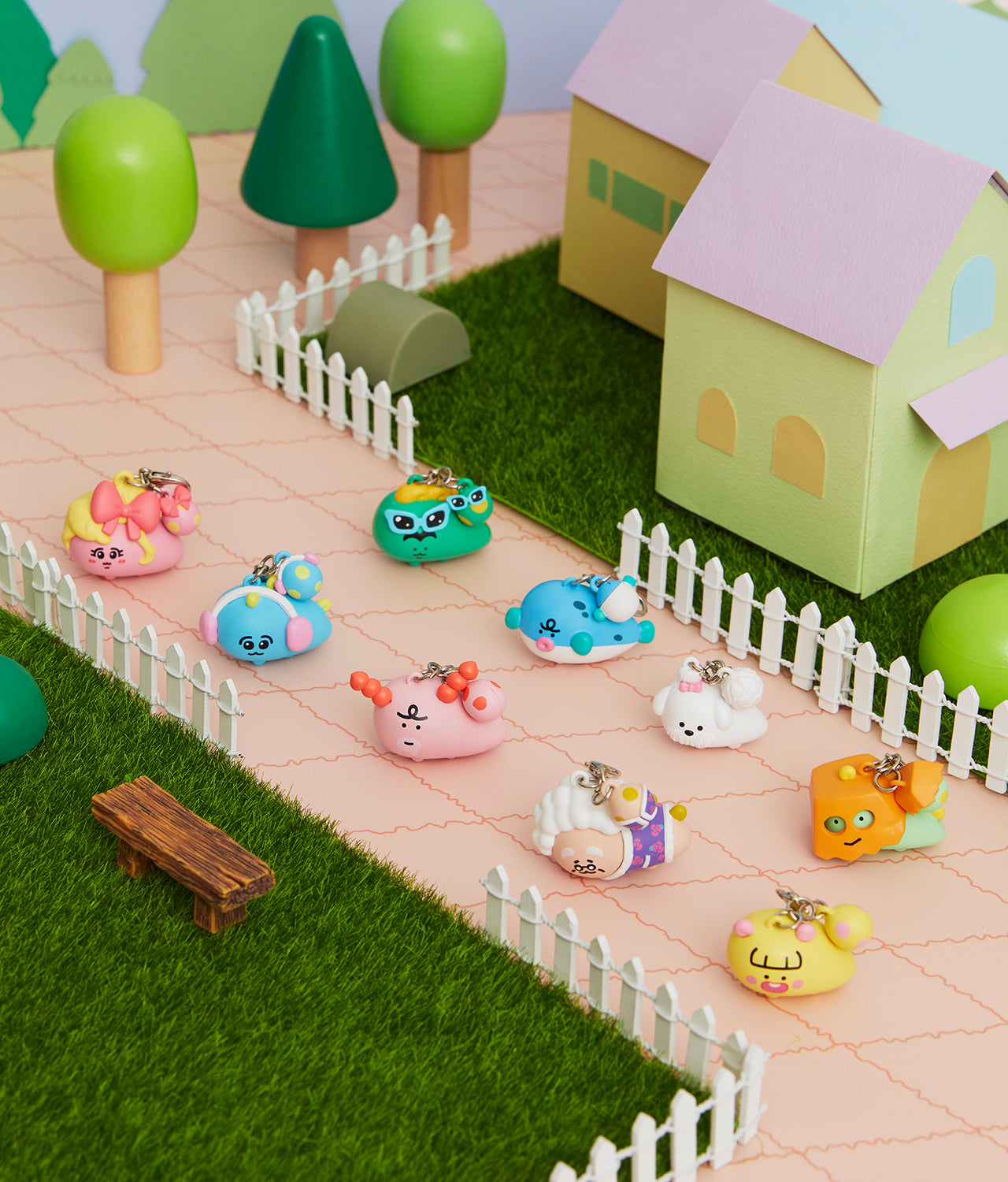 MiniFigurine Keychain - Authentic Kakao Friends from Korea | Koolseoul