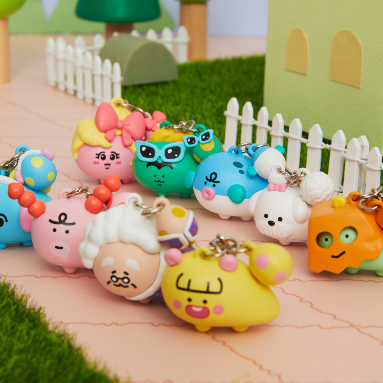 MiniFigurine Keychain - Korean kawaii Kakao Friends | Koolseoul