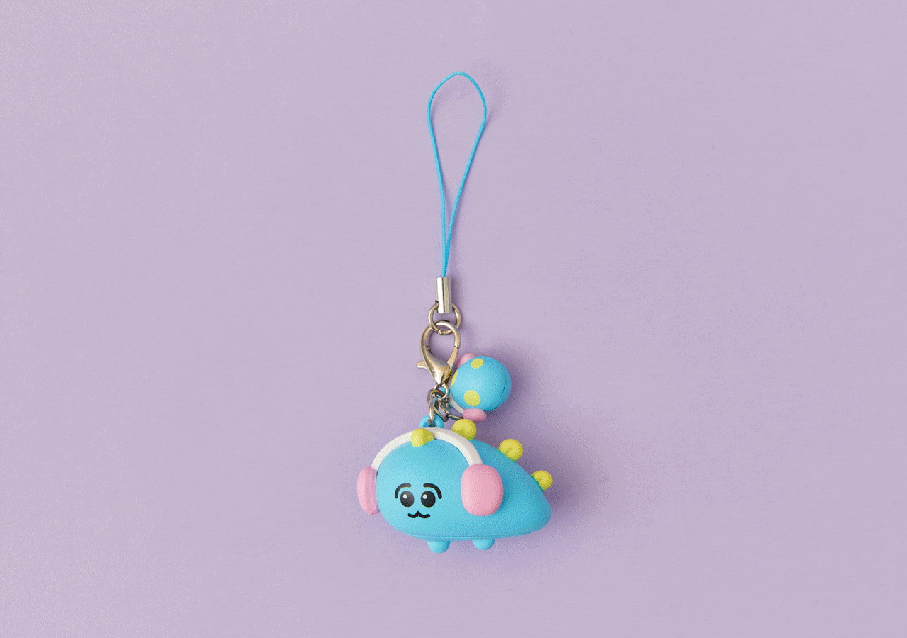 MiniFigurine Keychain - Official Kakao Friends merchandise | Koolseoul