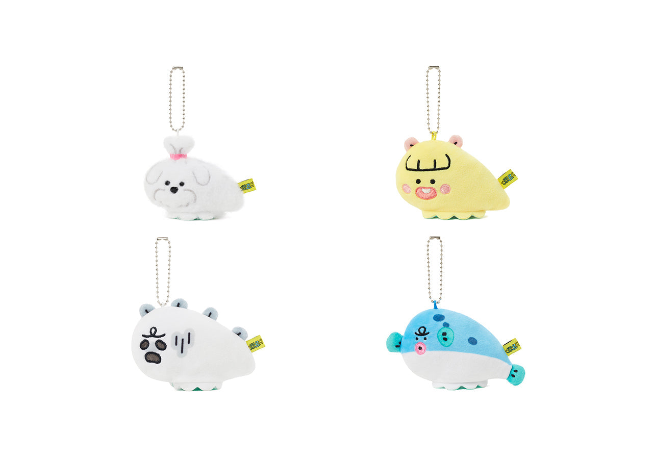 Keychain Plush Jordy - Official Kakao Friends merchandise | Koolseoul
