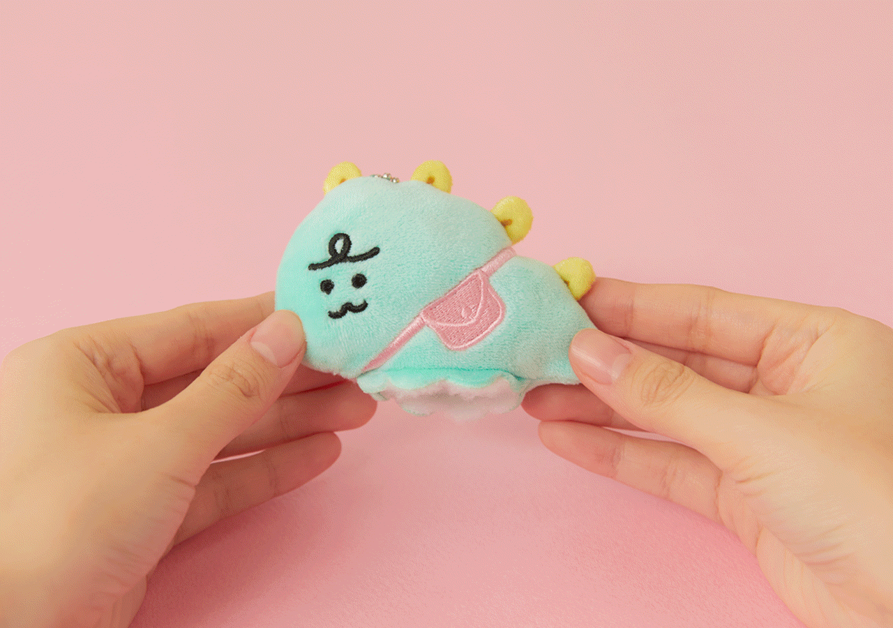 Keychain Plush Jordy - Korean kawaii Kakao Friends | Koolseoul