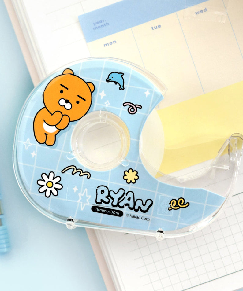 Clear Ruban Adhesif Ryan Sticker - Official Kakao Friends merchandise | Koolseoul