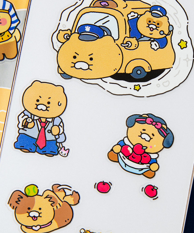 Clear Sticker Chunsik - Official Kakao Friends merchandise | Koolseoul