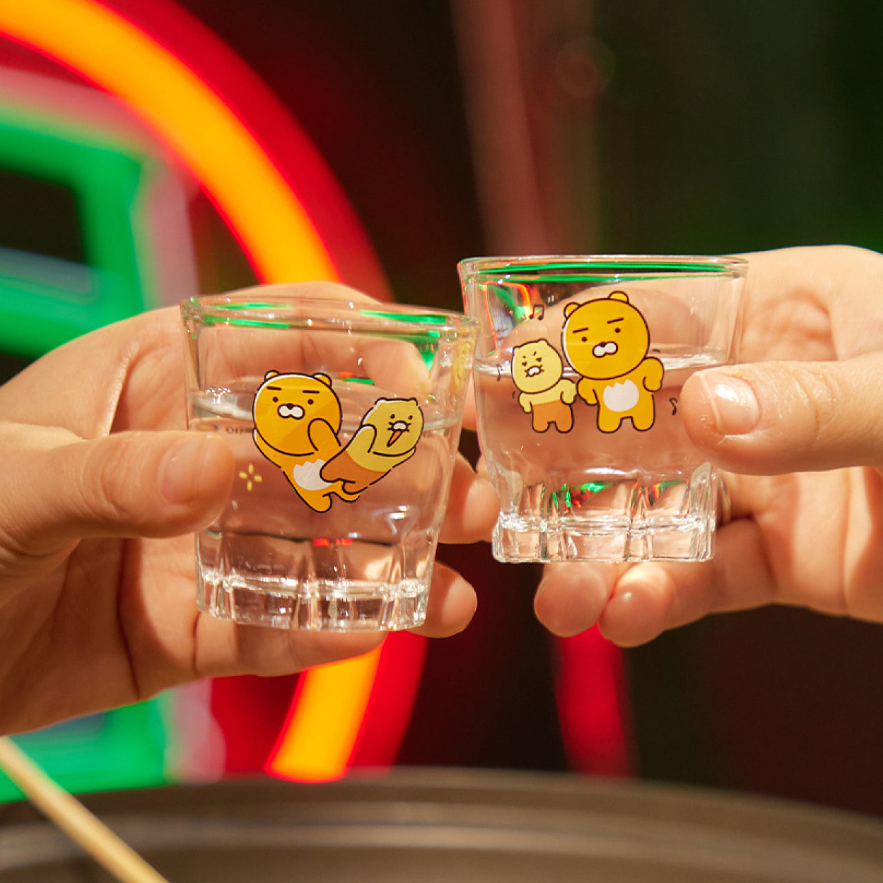 2P&2P Set Ryan&Chunsik - Official Kakao Friends merchandise | Koolseoul