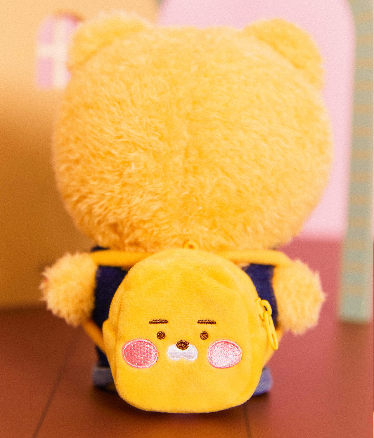 (OOTD) Plush Ryan Backpack - Authentic Kakao Friends from Korea | Koolseoul