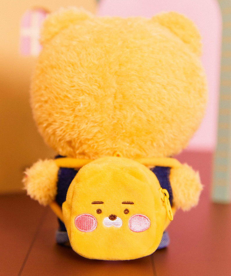 (OOTD) Plush Ryan Backpack - Korean kawaii Kakao Friends | Koolseoul