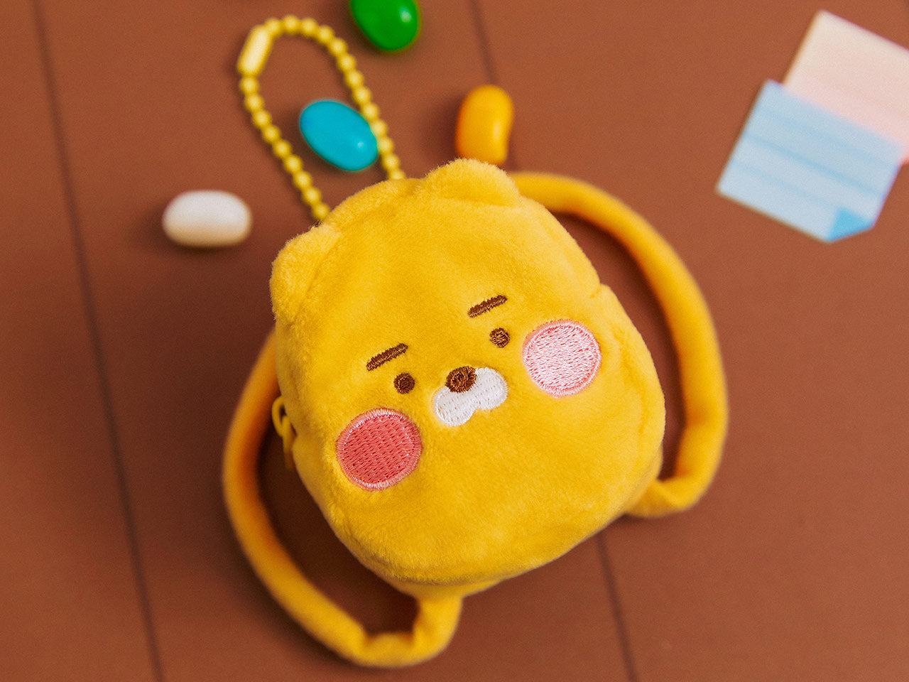(OOTD) Plush Ryan Backpack - Authentic Kakao Friends from Korea | Koolseoul