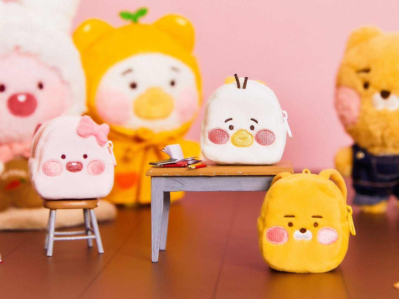 (OOTD) Plush Ryan Backpack - Official Kakao Friends merchandise | Koolseoul