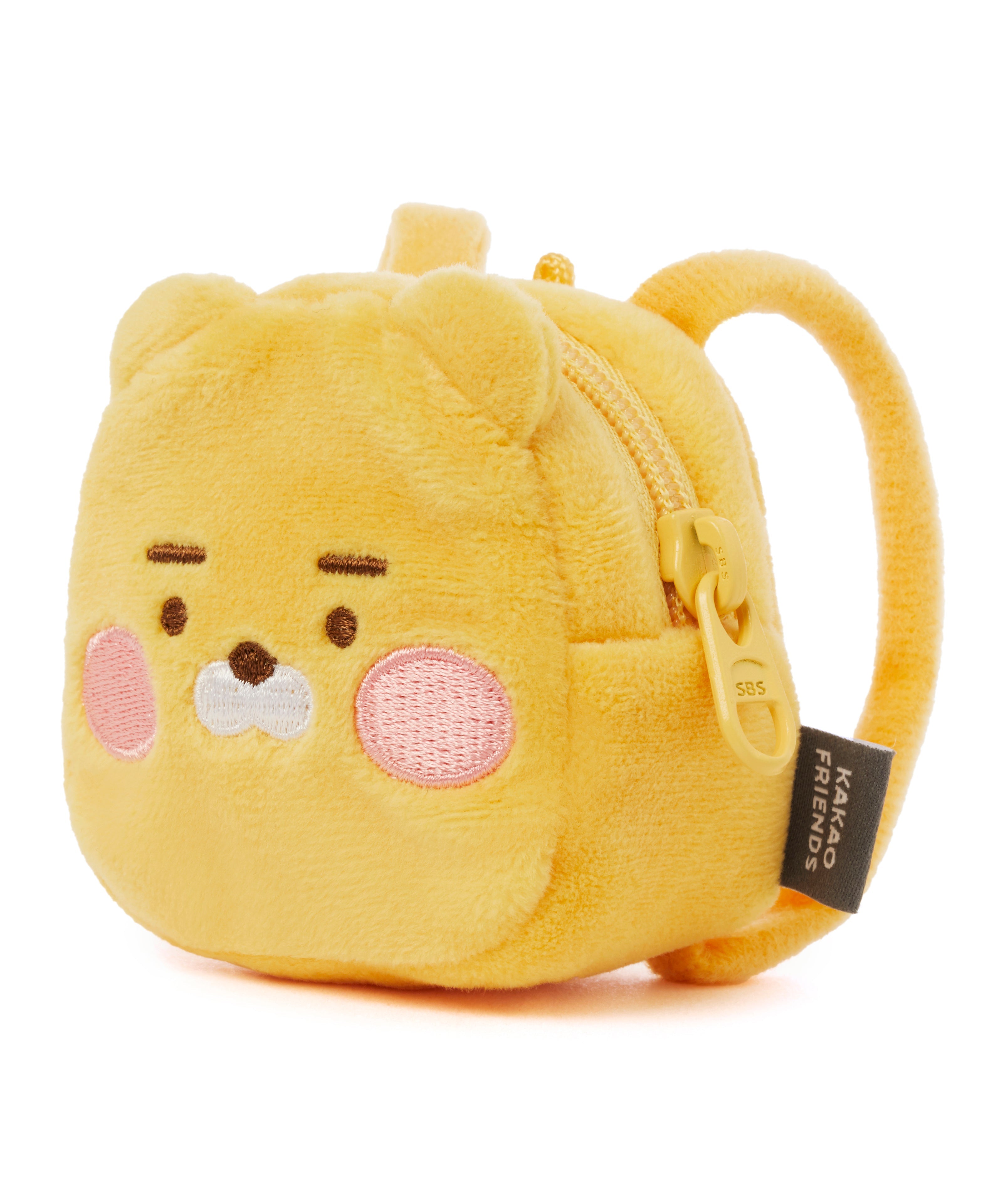 (OOTD) Plush Ryan Backpack - Authentic Kakao Friends from Korea | Koolseoul