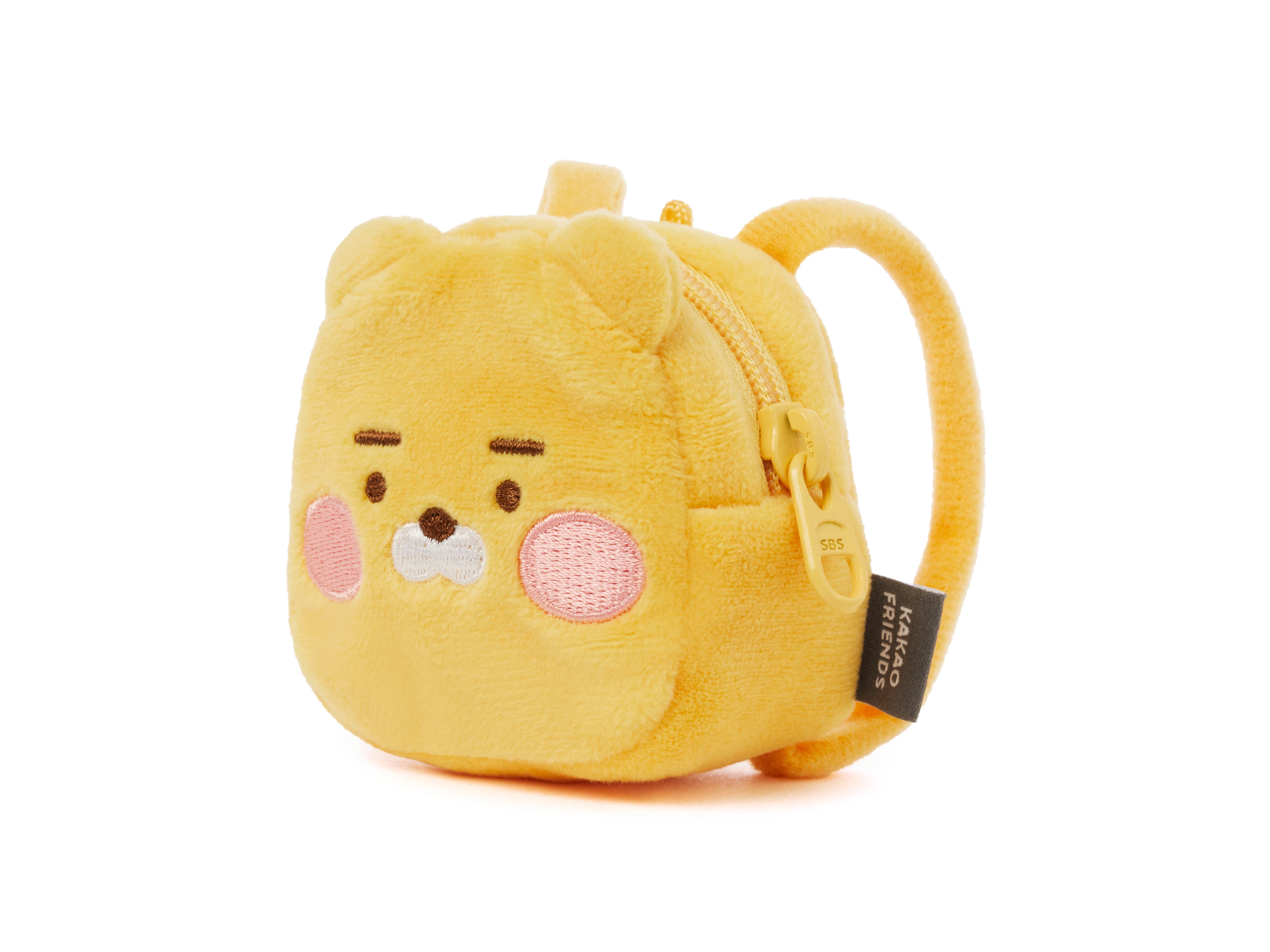 (OOTD) Plush Ryan Backpack - Authentic Kakao Friends from Korea | Koolseoul