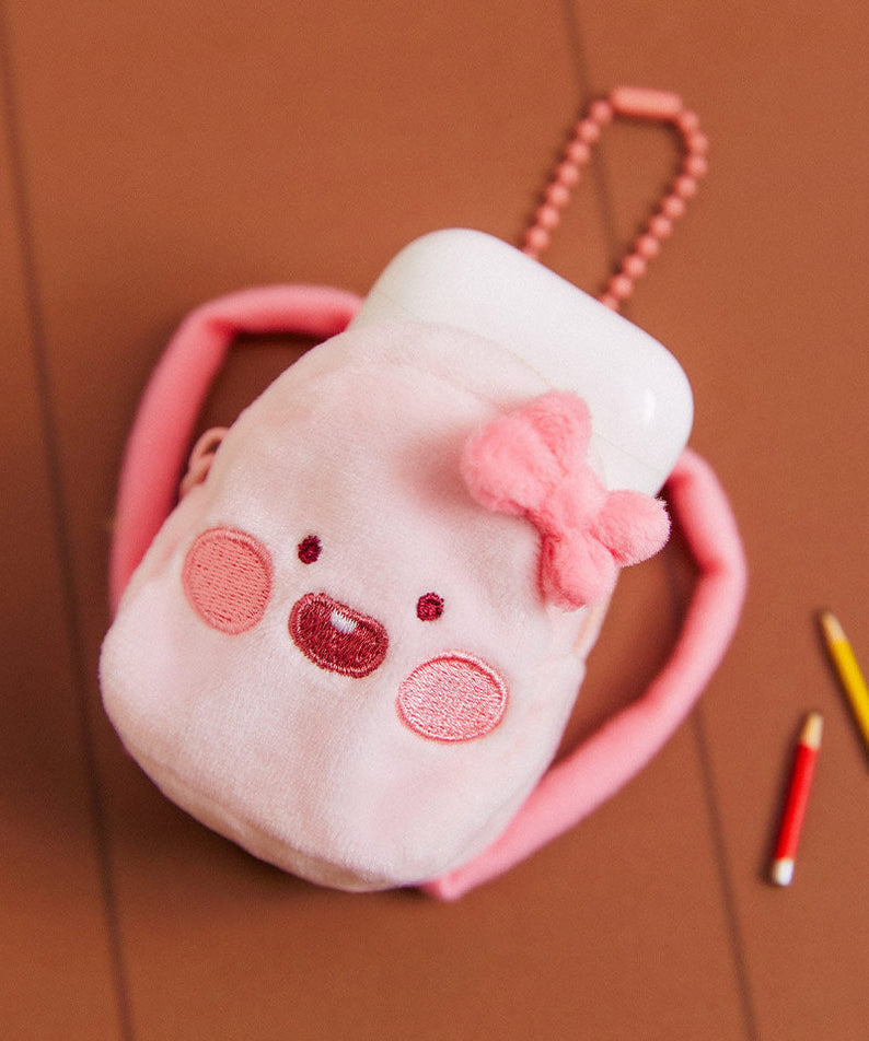 (OOTD) Plush Apeach Backpack - Korean kawaii Kakao Friends | Koolseoul