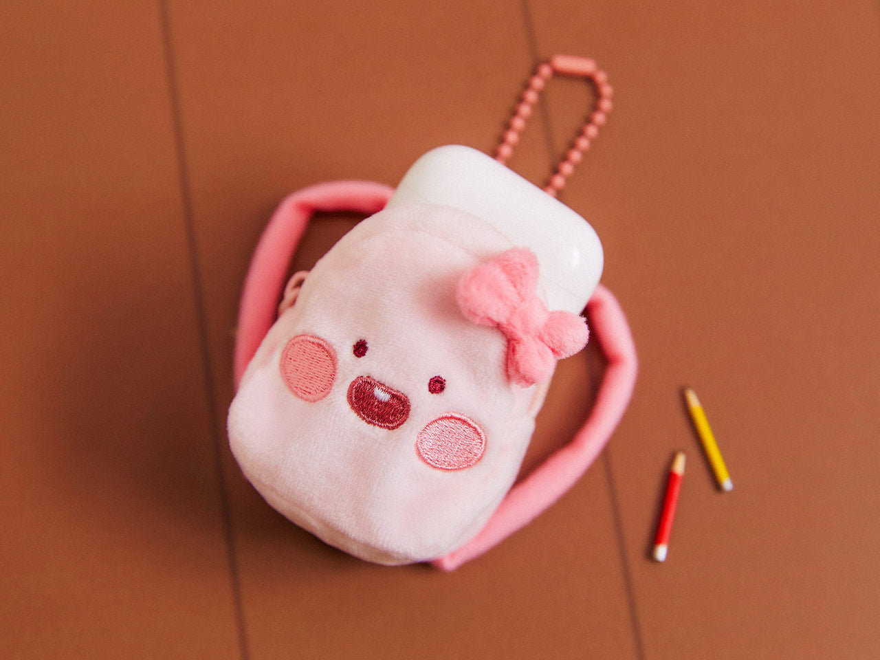 (OOTD) Plush Apeach Backpack - Korean kawaii Kakao Friends | Koolseoul