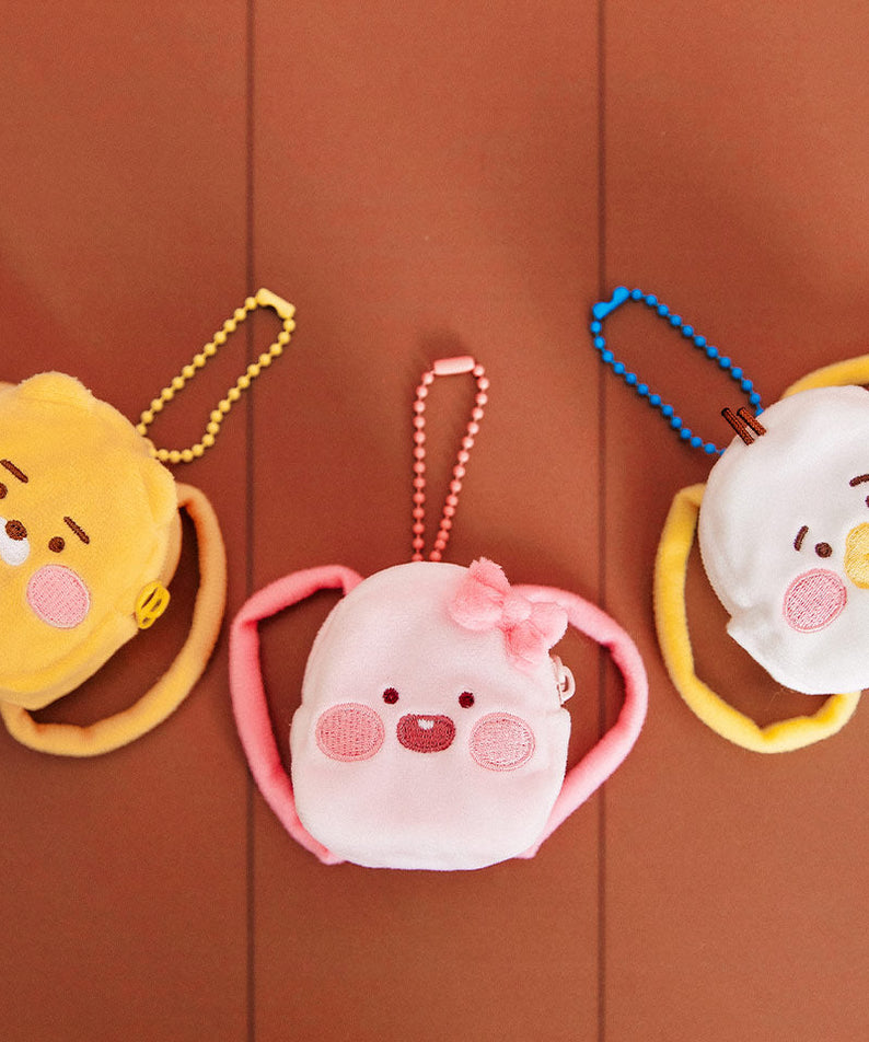 (OOTD) Plush Apeach Backpack - Official Kakao Friends merchandise | Koolseoul