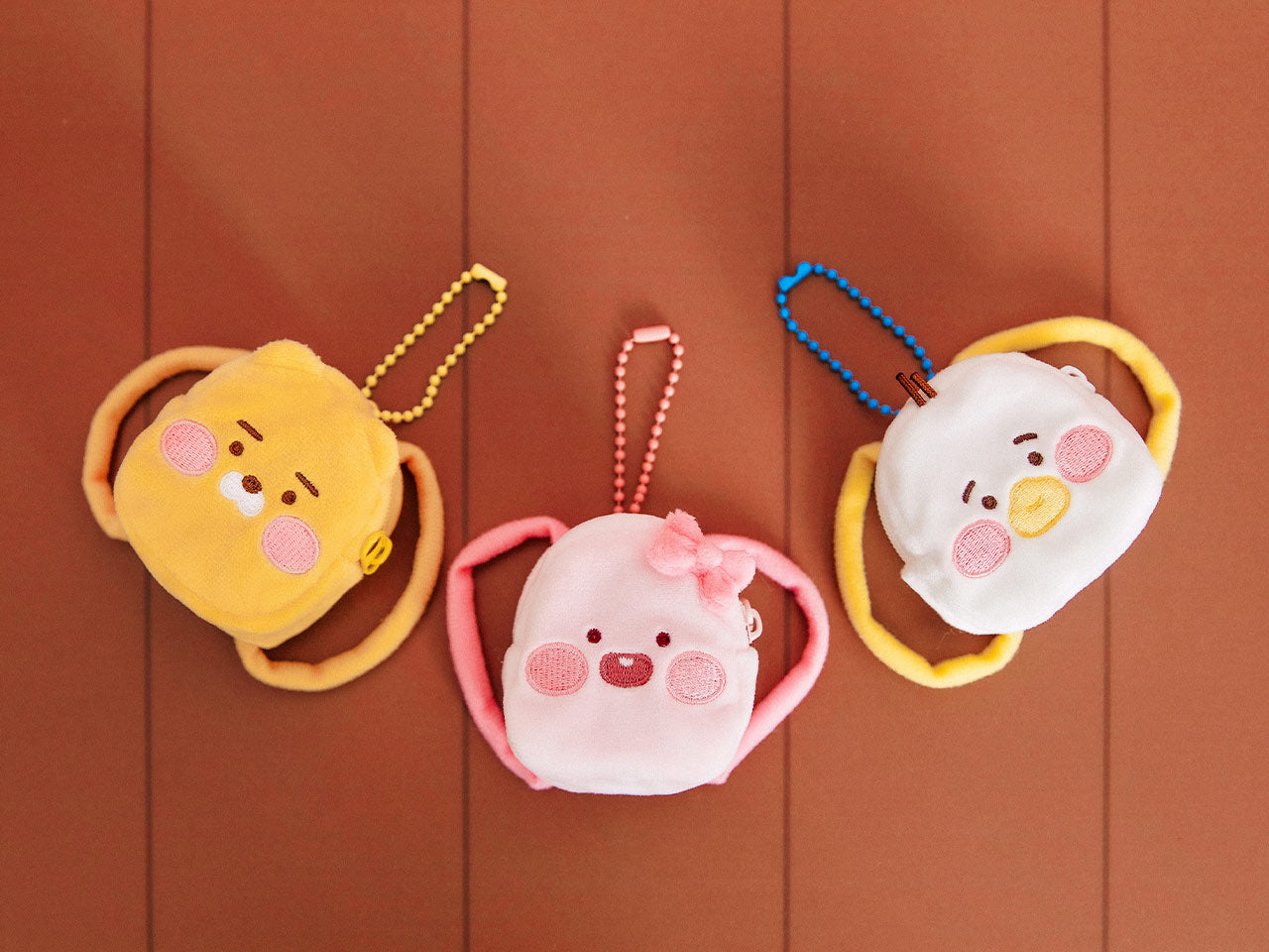 (OOTD) Plush Apeach Backpack - Official Kakao Friends merchandise | Koolseoul