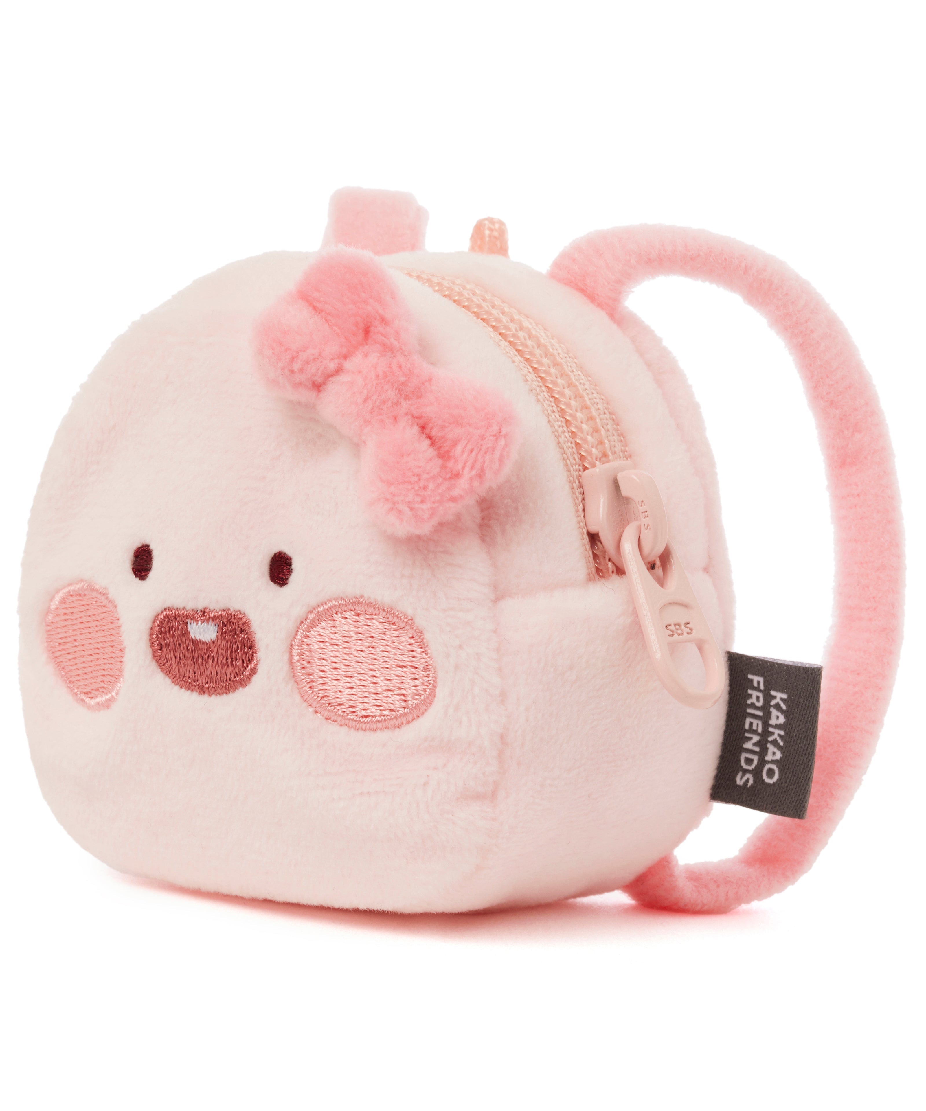 (OOTD) Plush Apeach Backpack - Korean kawaii Kakao Friends | Koolseoul