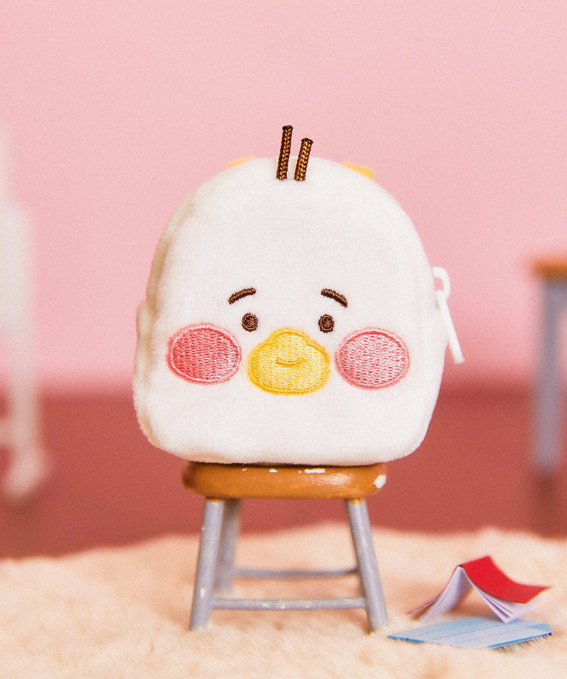 (OOTD) Plush Tube Backpack - Authentic Kakao Friends from Korea | Koolseoul
