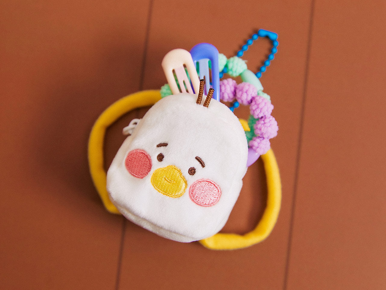 (OOTD) Plush Tube Backpack - Official Kakao Friends merchandise | Koolseoul