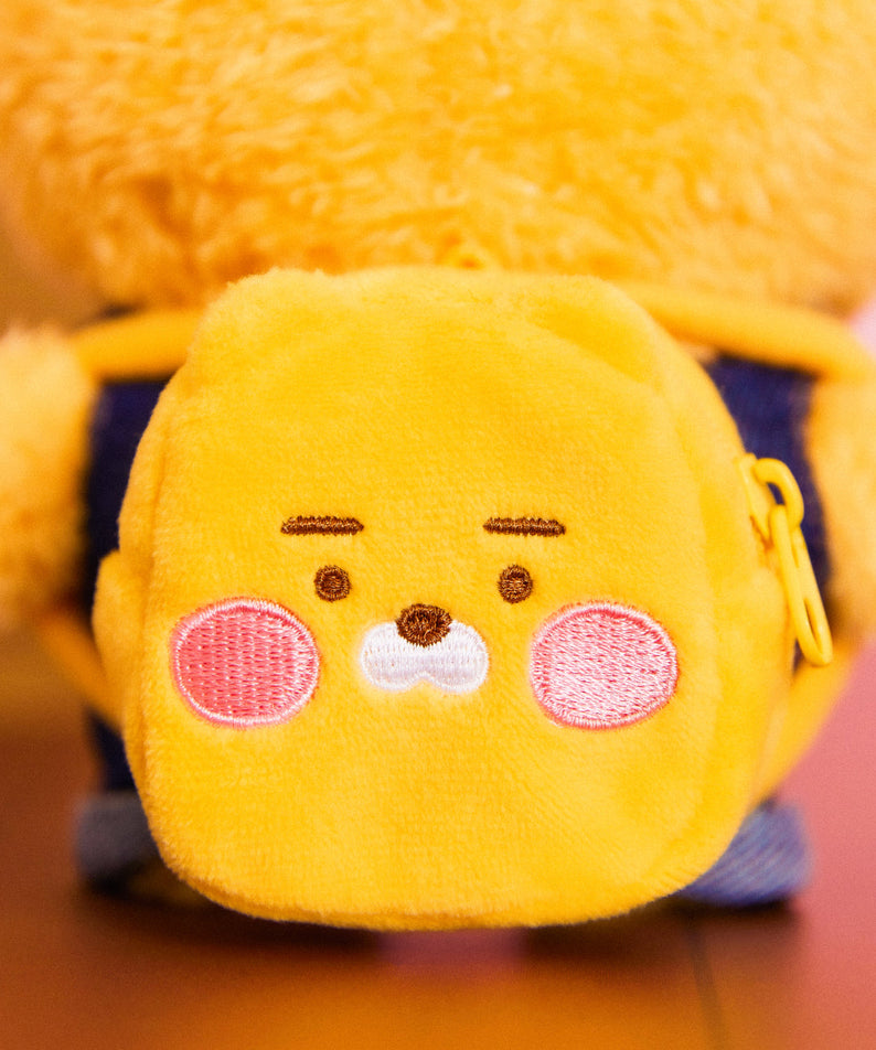 (OOTD) Plush Ryan Backpack - Authentic Kakao Friends from Korea | Koolseoul