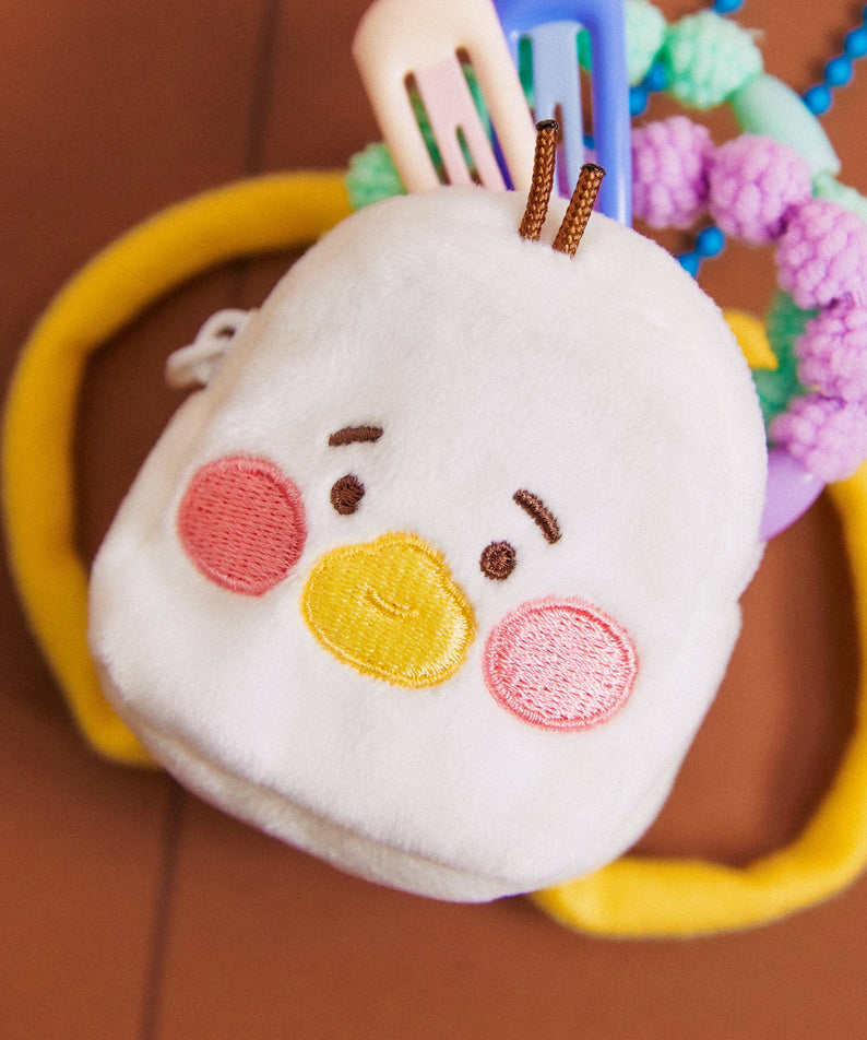 (OOTD) Plush Tube Backpack - Authentic Kakao Friends from Korea | Koolseoul