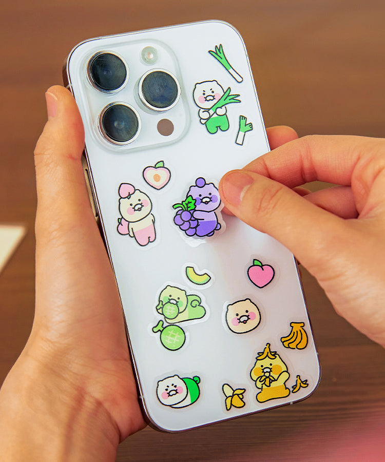 TransparentAutocollant Chunsik Sticker - Authentic Kakao Friends from Korea | Koolseoul