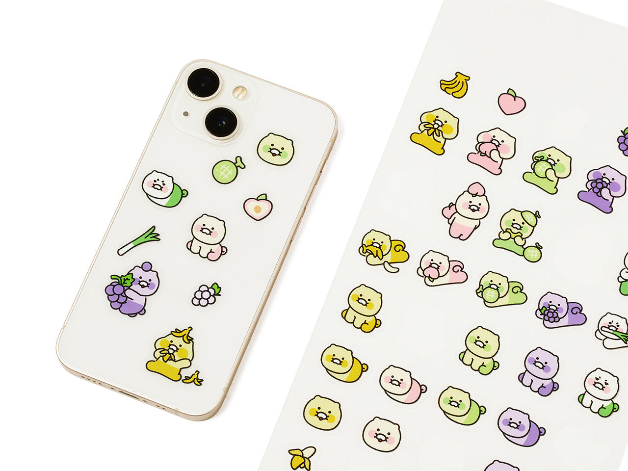 TransparentAutocollant Chunsik Sticker - Authentic Kakao Friends from Korea | Koolseoul