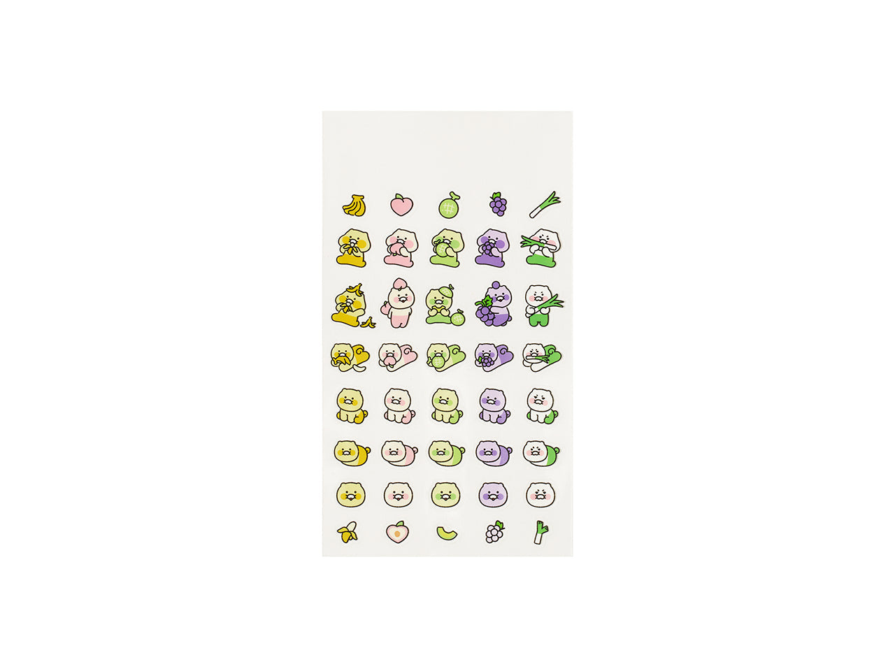 TransparentAutocollant Chunsik Sticker - Authentic Kakao Friends from Korea | Koolseoul