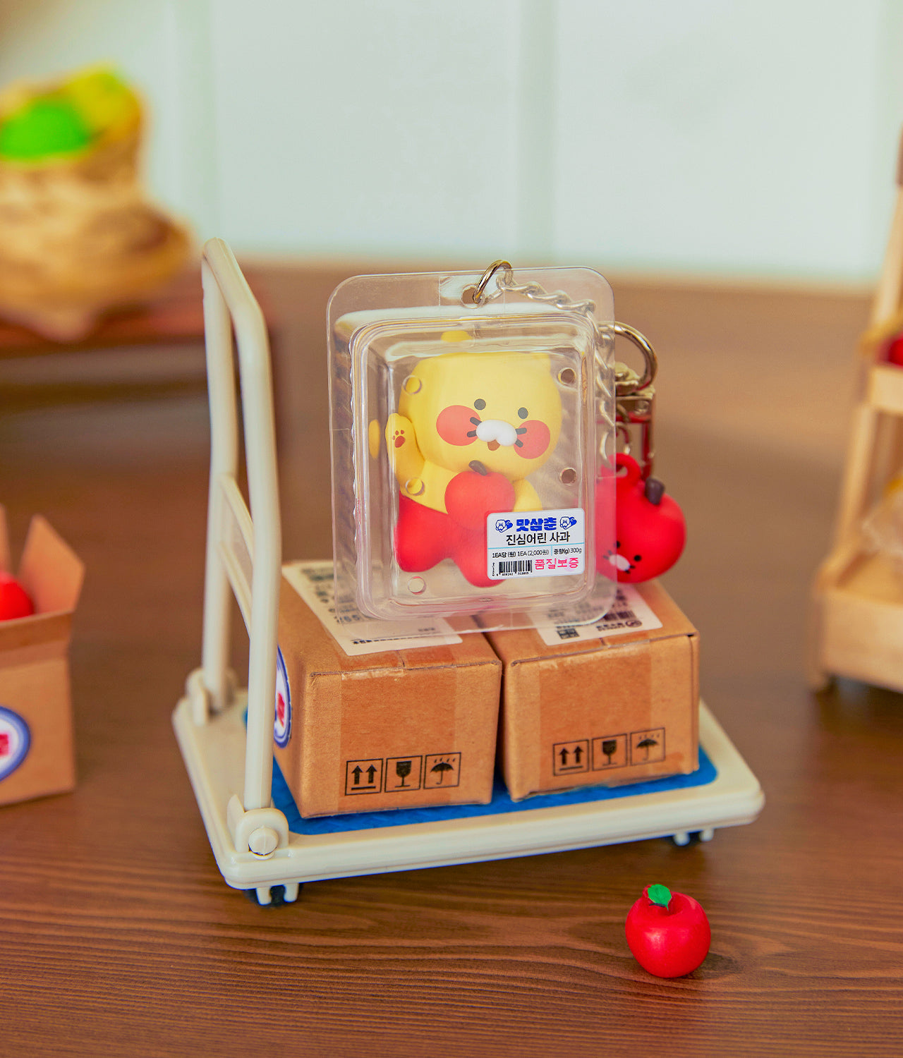 Figurine Keychain Chunsik - Authentic Kakao Friends from Korea | Koolseoul