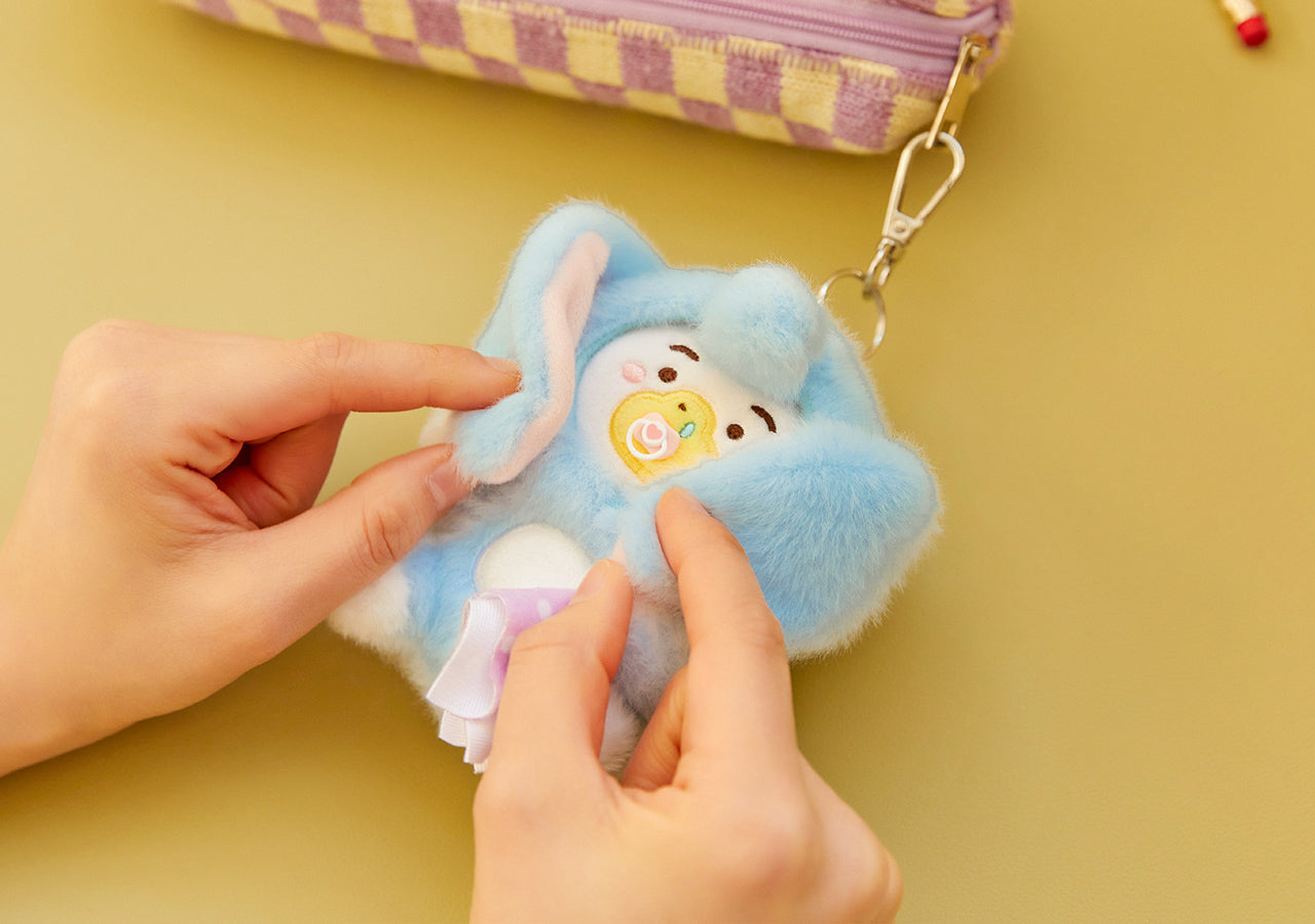 FRIENDZOO Keychain Plush Tube - Official Kakao Friends merchandise | Koolseoul