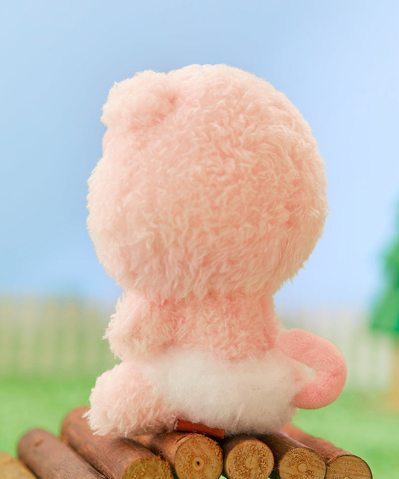 FRIENDZOO Keychain Plush Little Apeach - Authentic Kakao Friends from Korea | Koolseoul