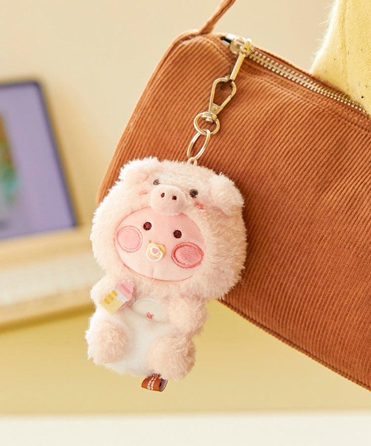 FRIENDZOO Keychain Plush Little Apeach - Korean kawaii Kakao Friends | Koolseoul
