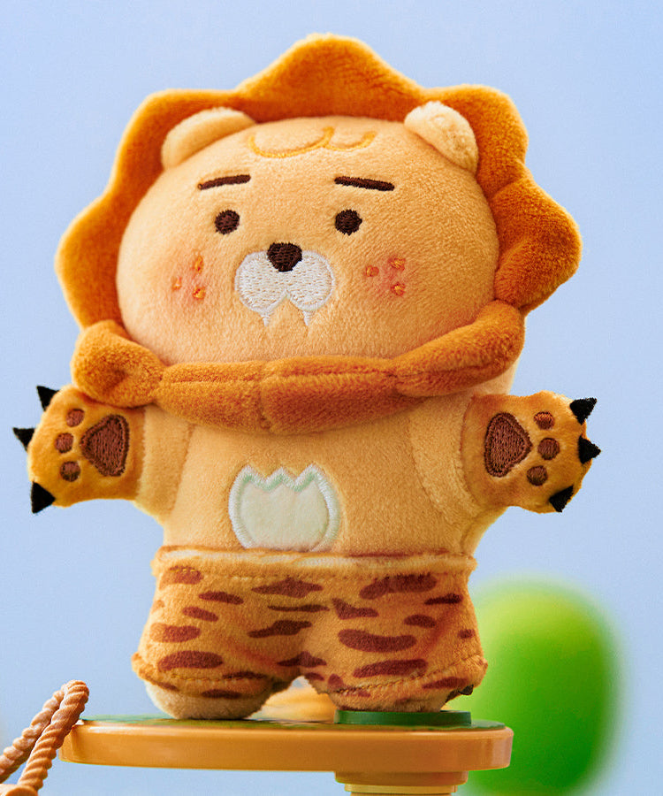 FRIENDZOO Keychain Plush Little Ryan - Official Kakao Friends merchandise | Koolseoul