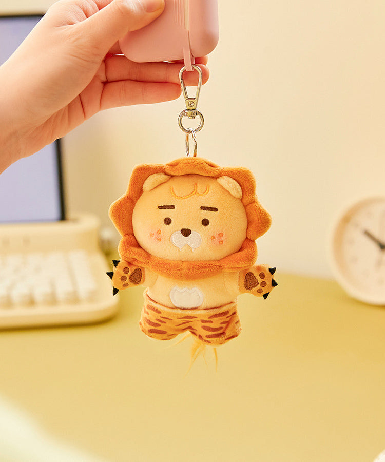 FRIENDZOO Keychain Plush Little Ryan - Authentic Kakao Friends from Korea | Koolseoul
