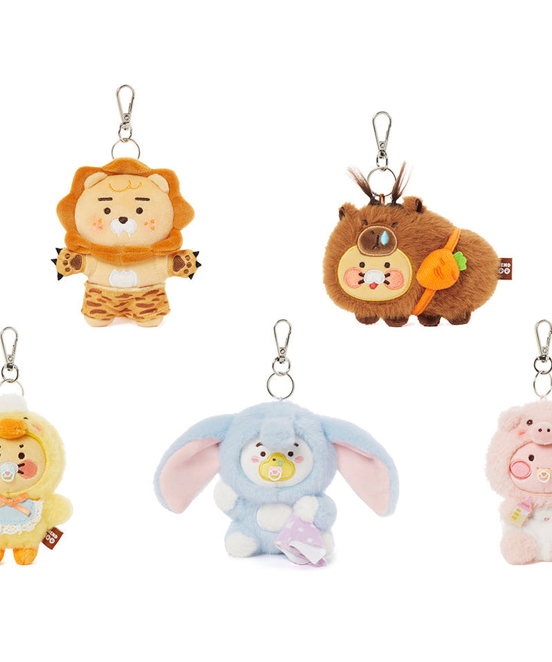 FRIENDZOO Keychain Plush Little Ryan - Korean kawaii Kakao Friends | Koolseoul