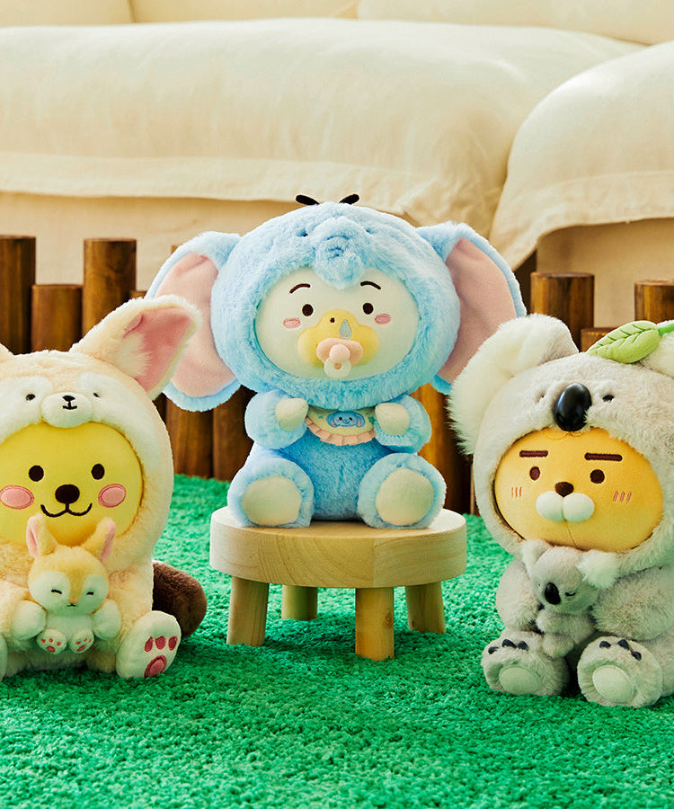 FRIENDZOO Plush Muzi - Authentic Kakao Friends from Korea | Koolseoul