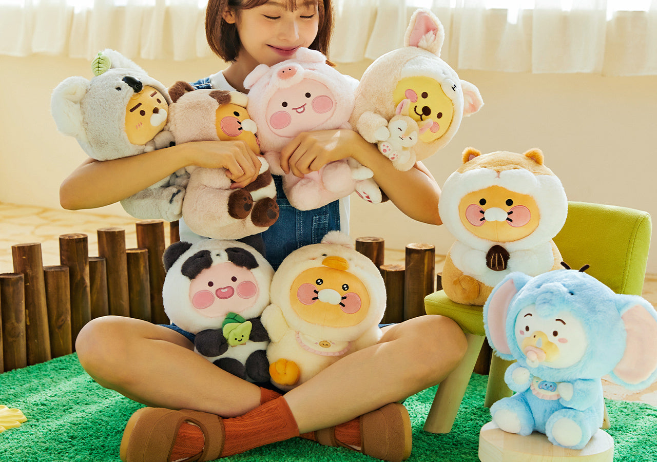 FRIENDZOO Plush Muzi - Korean kawaii Kakao Friends | Koolseoul