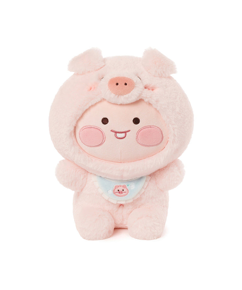FRIENDZOO Plush Little Apeach - Authentic Kakao Friends from Korea | Koolseoul