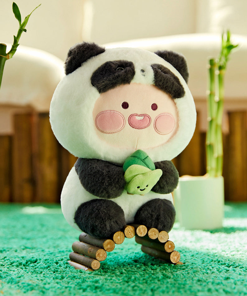 FRIENDZOO Plush Little Apeach - Authentic Kakao Friends from Korea | Koolseoul