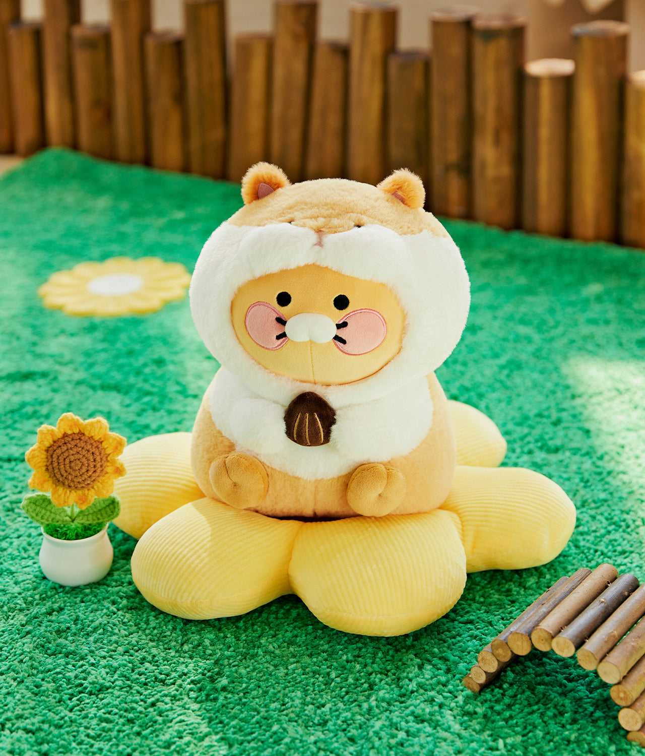FRIENDZOO Plush Chunsik - Authentic Kakao Friends from Korea | Koolseoul
