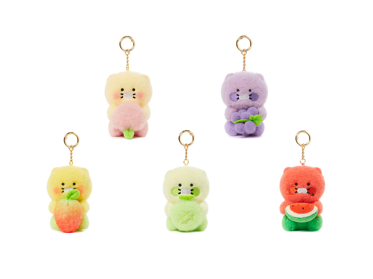 Keychain Plush Chunsik - Official Kakao Friends merchandise | Koolseoul
