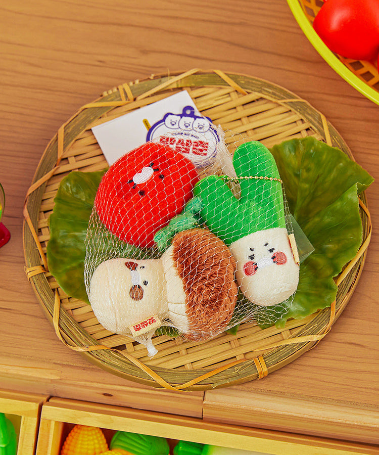Keychain Plush Set Chunsik - Official Kakao Friends merchandise | Koolseoul