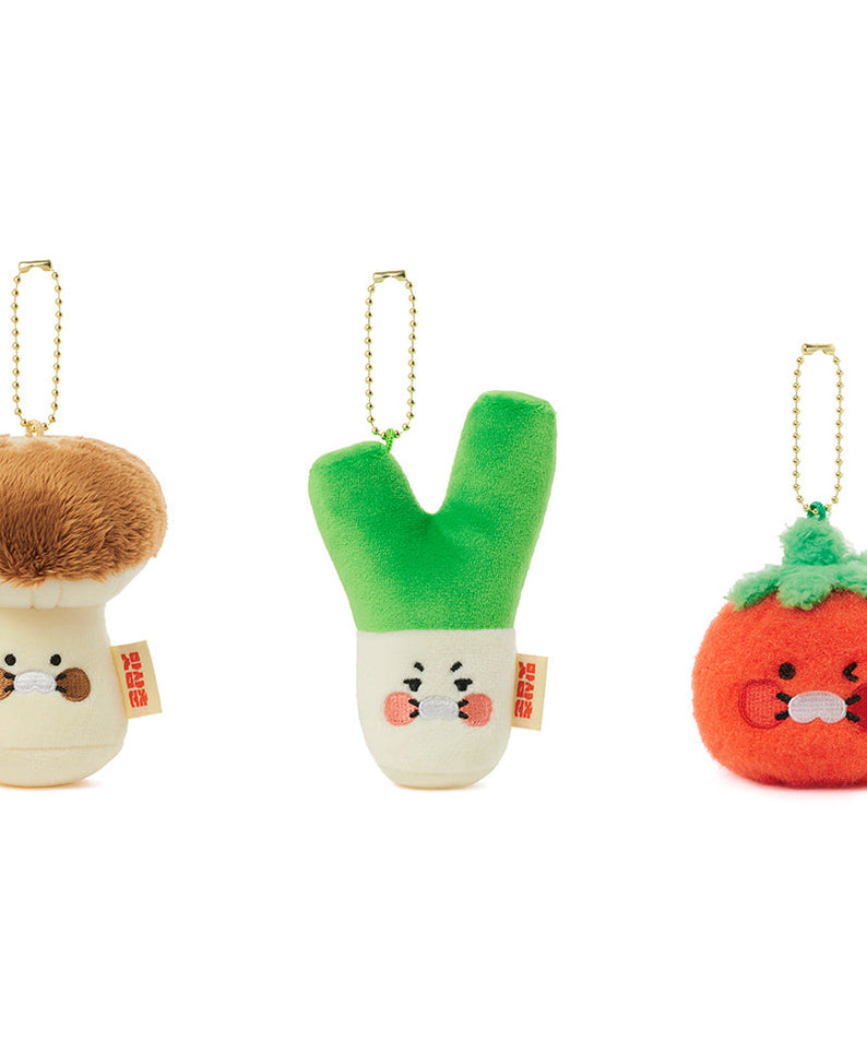Keychain Plush Set Chunsik - Authentic Kakao Friends from Korea | Koolseoul