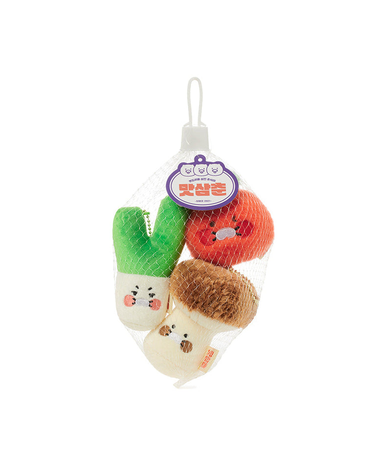 Keychain Plush Set Chunsik - Official Kakao Friends merchandise | Koolseoul