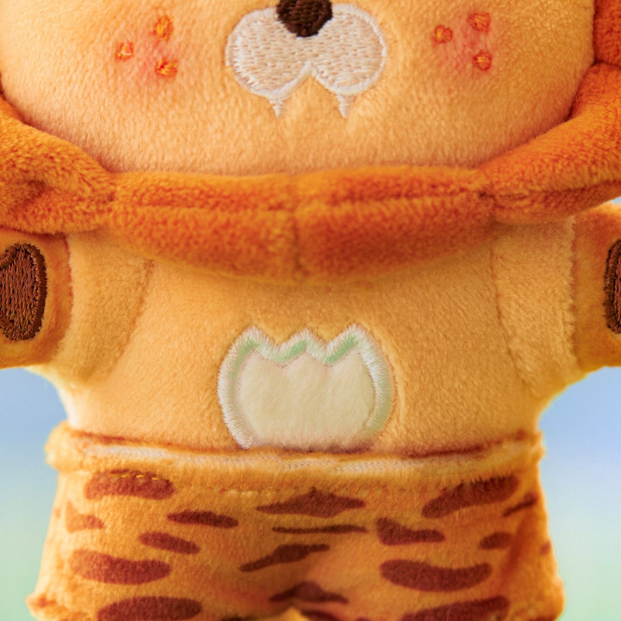 FRIENDZOO Keychain Plush Little Ryan - Authentic Kakao Friends from Korea | Koolseoul