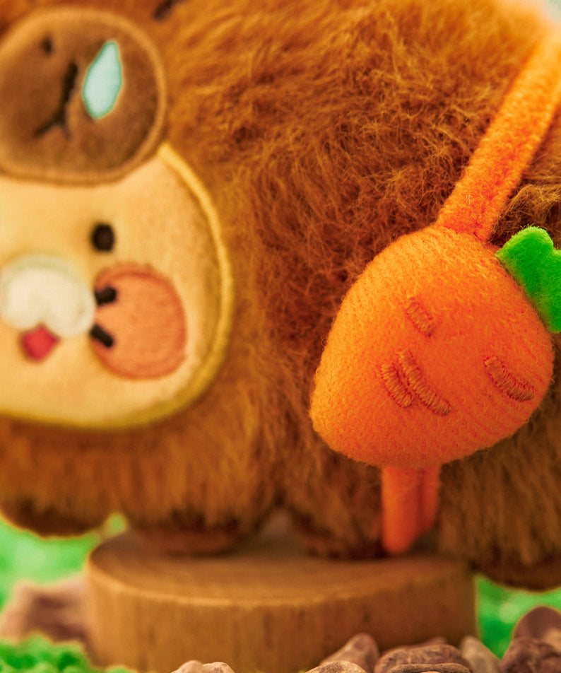FRIENDZOO Keychain Plush Chunsik - Authentic Kakao Friends from Korea | Koolseoul