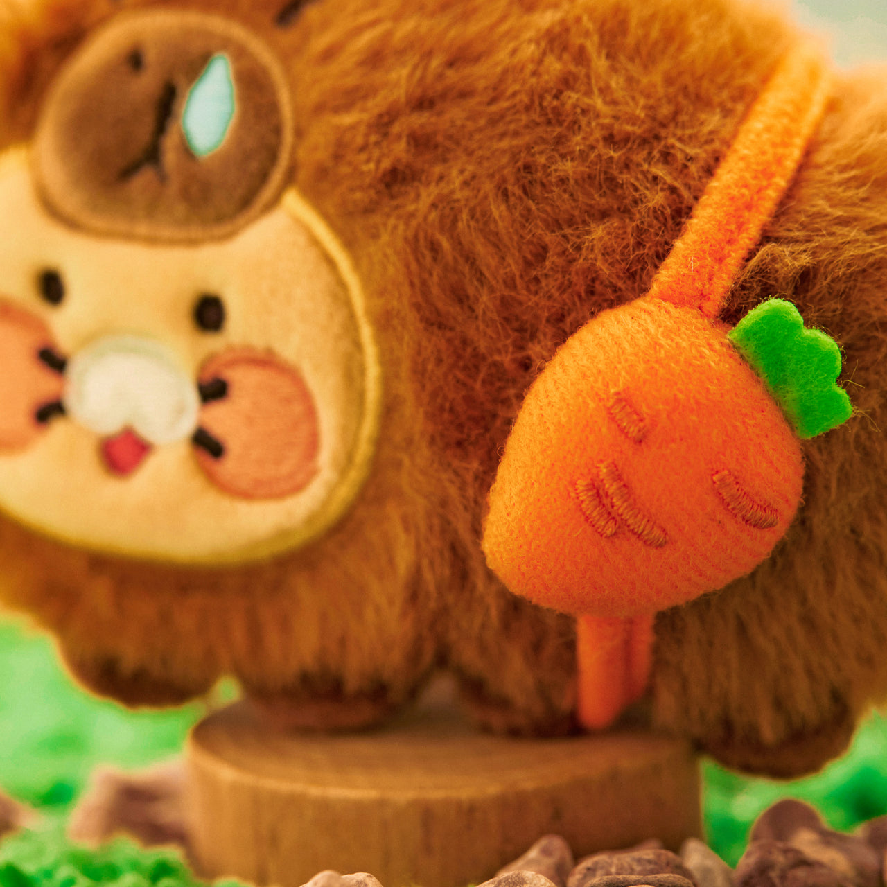 FRIENDZOO Keychain Plush Chunsik - Authentic Kakao Friends from Korea | Koolseoul