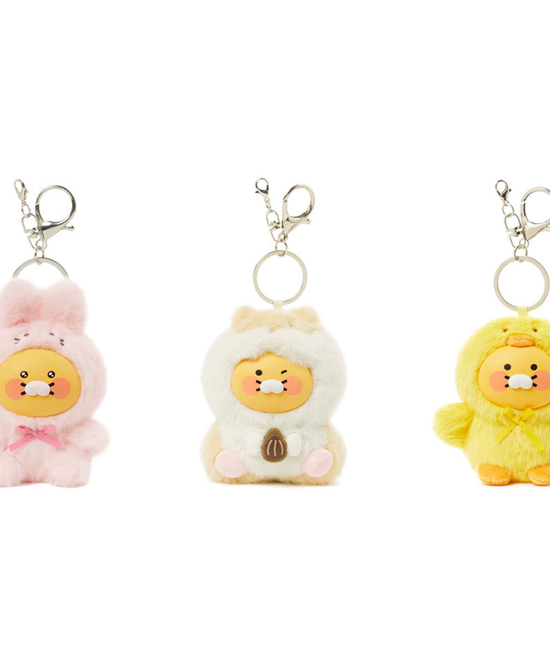 FRIENDZOO PelucheFigurine Keychain Chunsik Mini Plush - Authentic Kakao Friends from Korea | Koolseoul