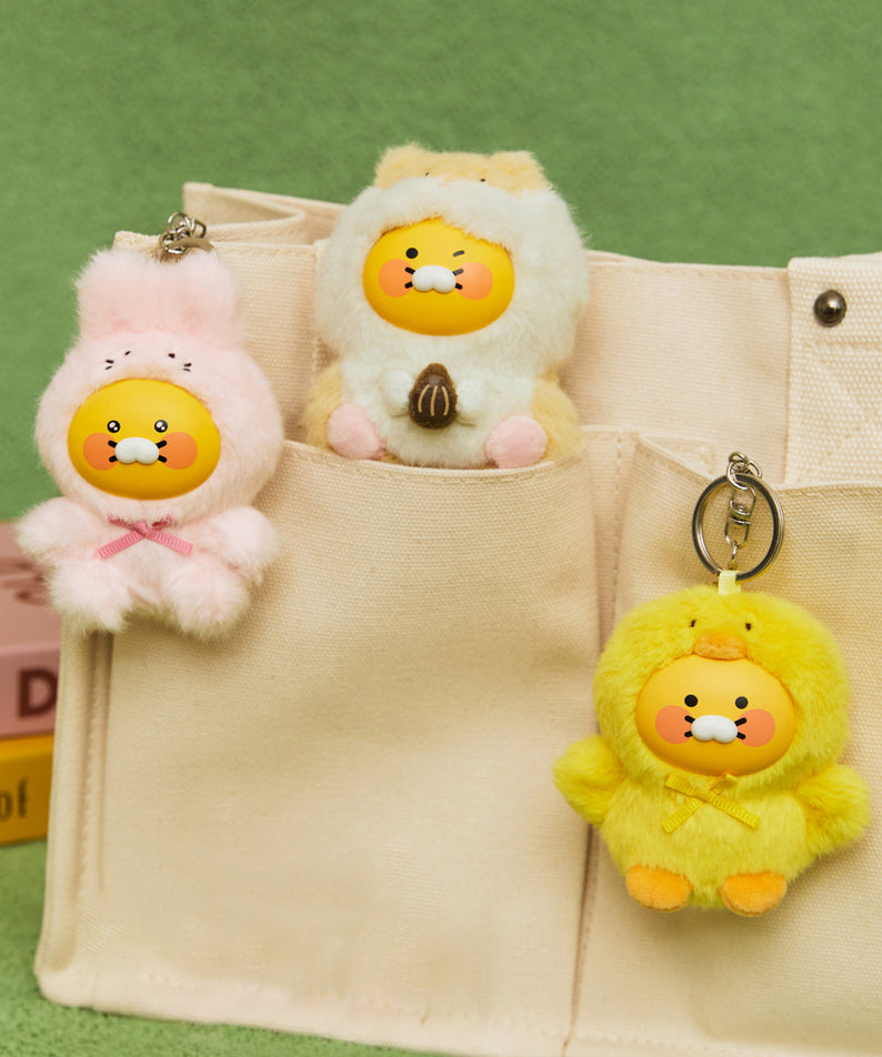 FRIENDZOO PelucheFigurine Keychain Chunsik Mini Plush - Korean kawaii Kakao Friends | Koolseoul