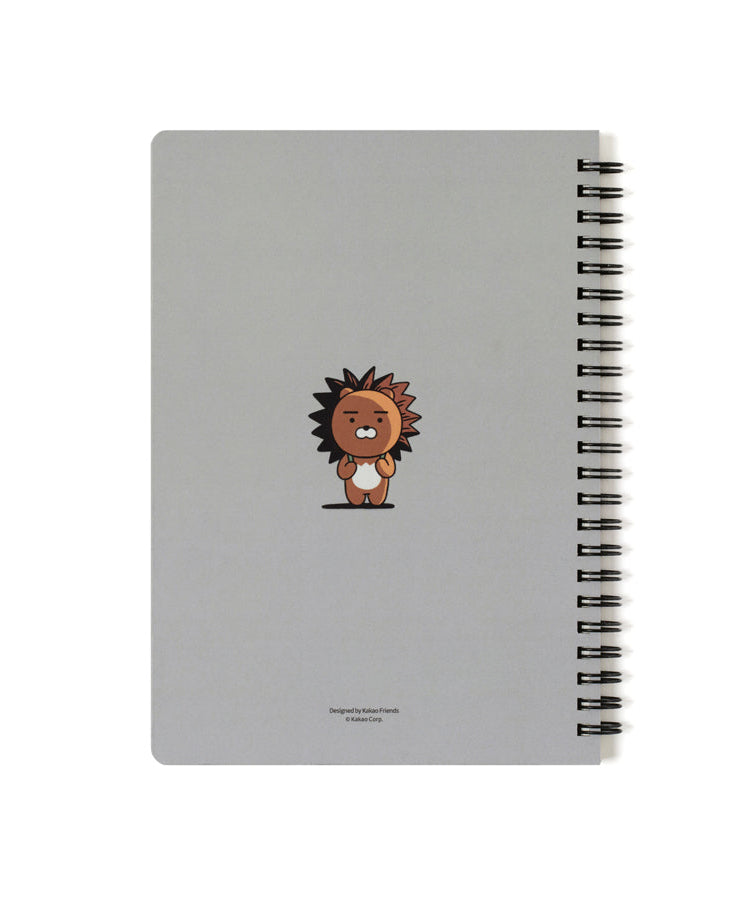 Ryan Notebook(Grey) Ryan Stationery - Authentic Kakao Friends from Korea | Koolseoul