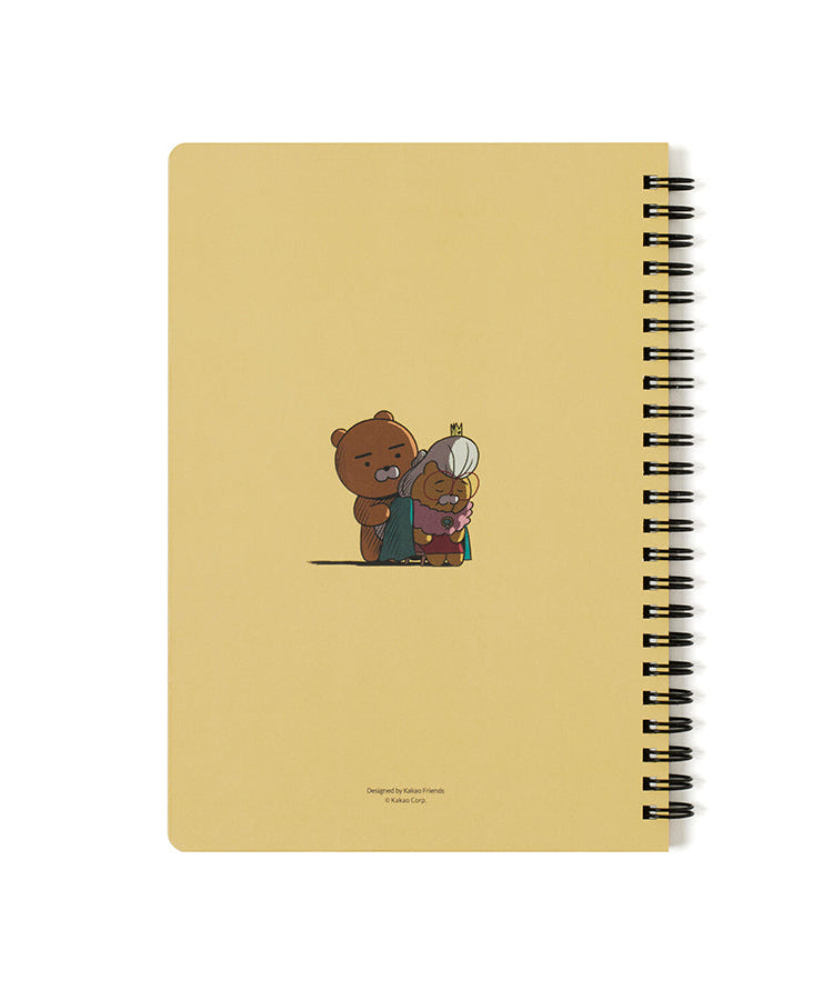 Ryan Notebook(Yellow) Ryan Stationery - Authentic Kakao Friends from Korea | Koolseoul